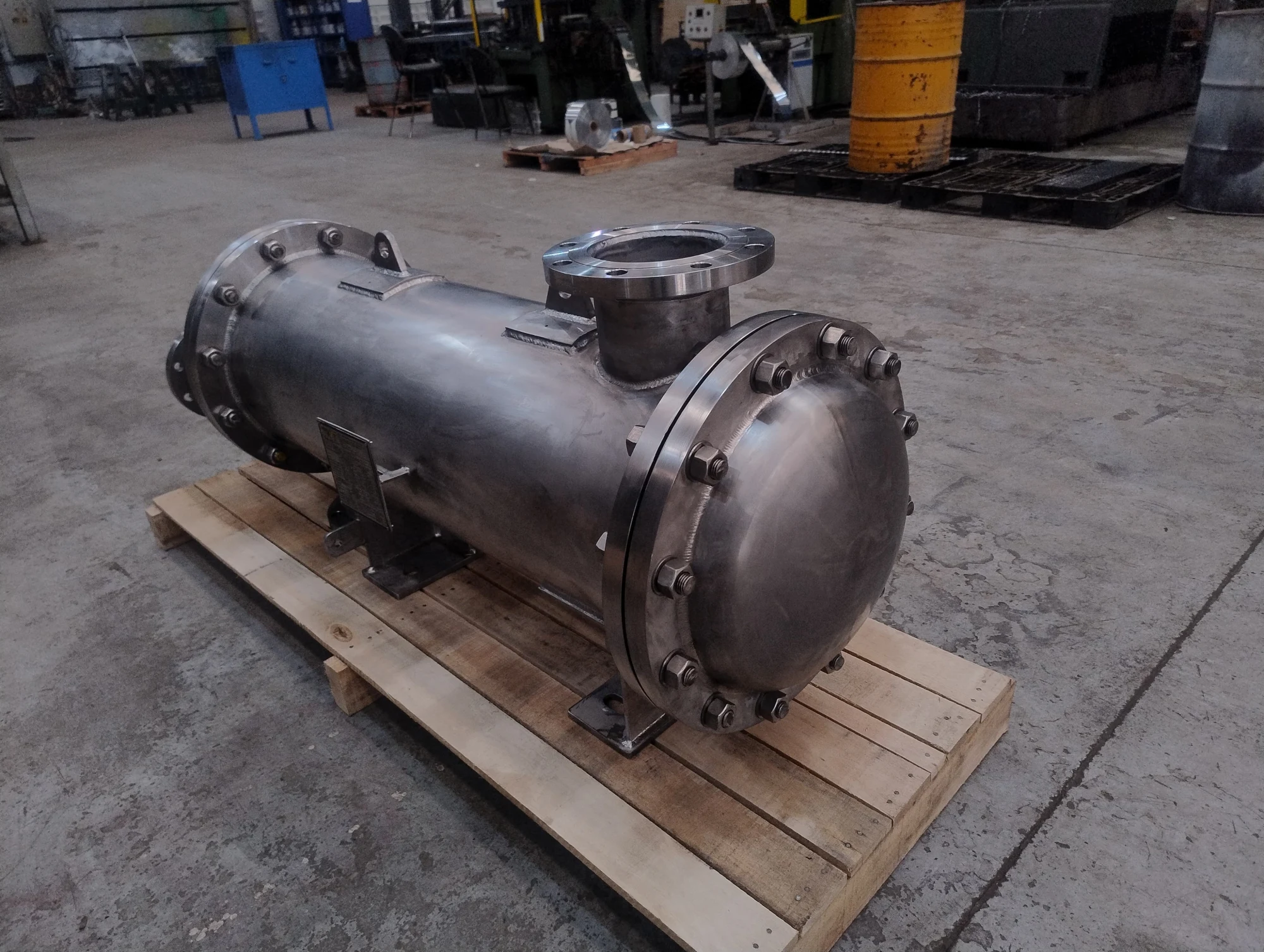 Equipamento industrial especial para skid de processo